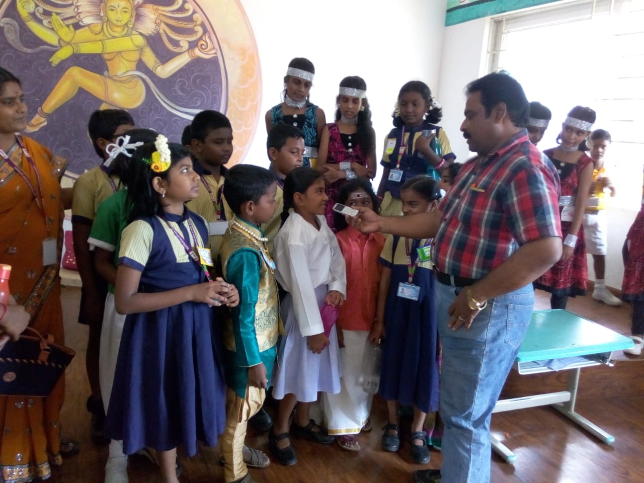 Parvathys Anugraha International school live Programme