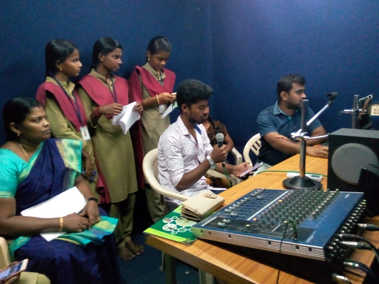 RVS Horticulture College students, Sempatti - Recording Programme 23.11.2018